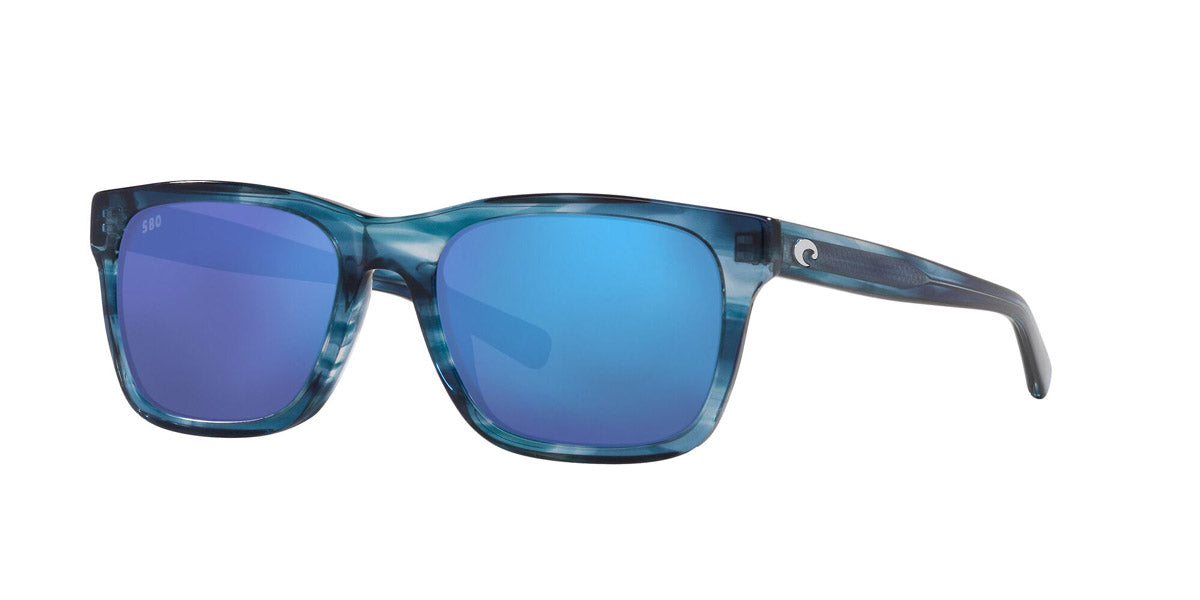 Costa Tybee Ocean Currents Blue Mirror Polarized Sunglasses