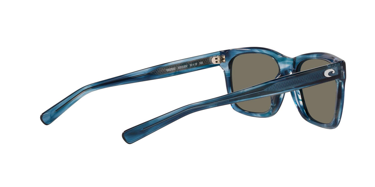 Costa Tybee Ocean Currents Blue Mirror Polarized Sunglasses, alternate view 2
