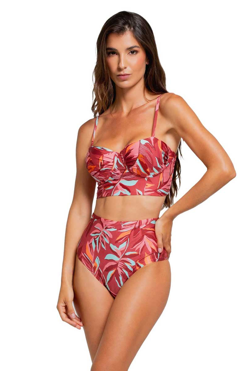 Costia Linda: Rainforest Radiance High Waisted Bottom