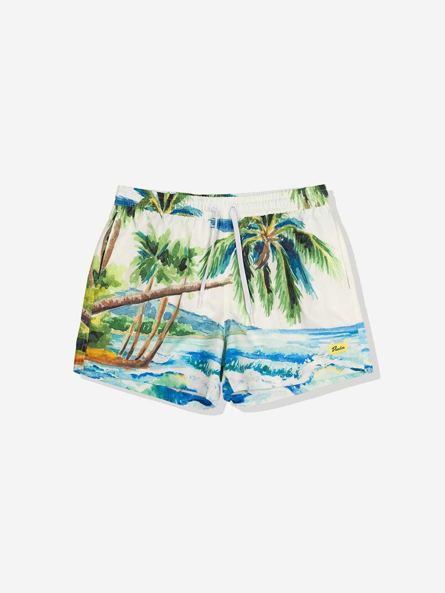 Duvin: Postcard Swim Short