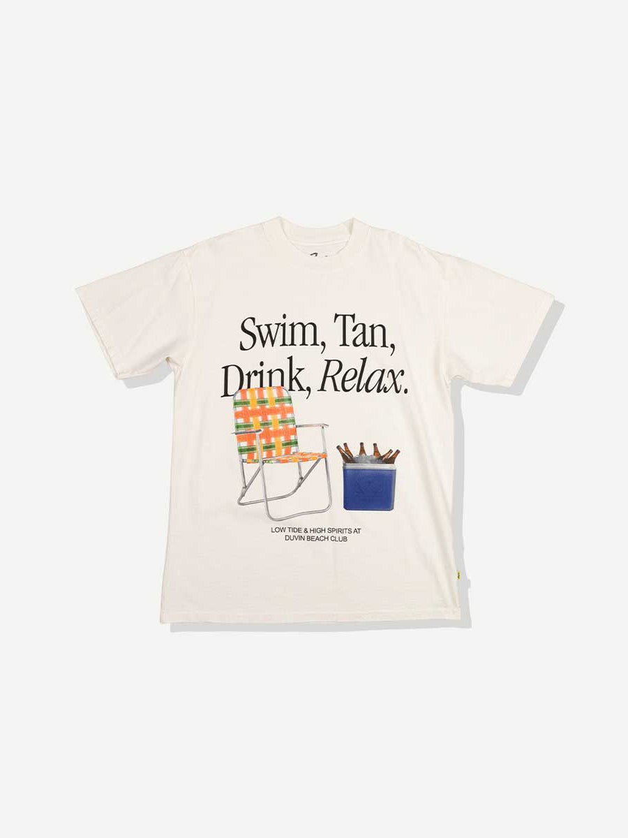 Duvin: Swim Tan Relax Short Sleeve Tee