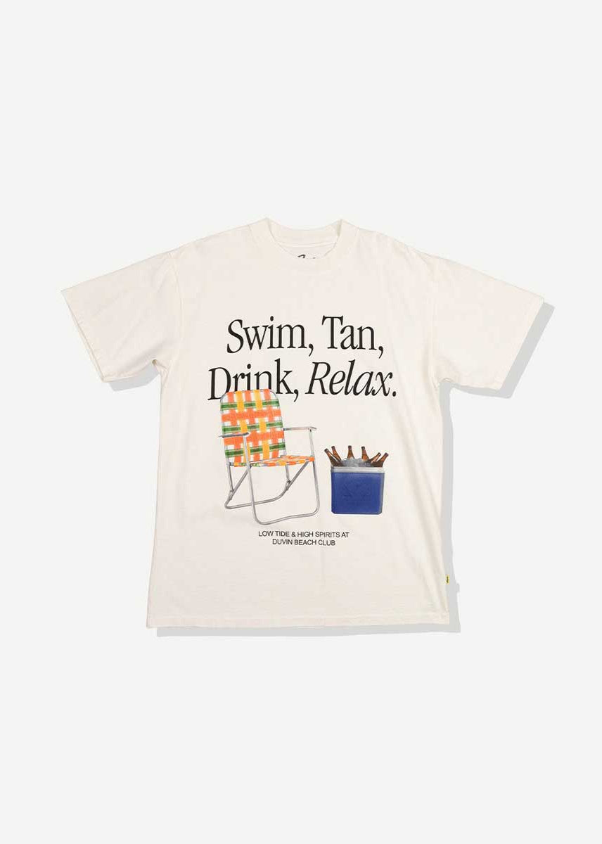 Duvin: Swim Tan Relax Short Sleeve Tee