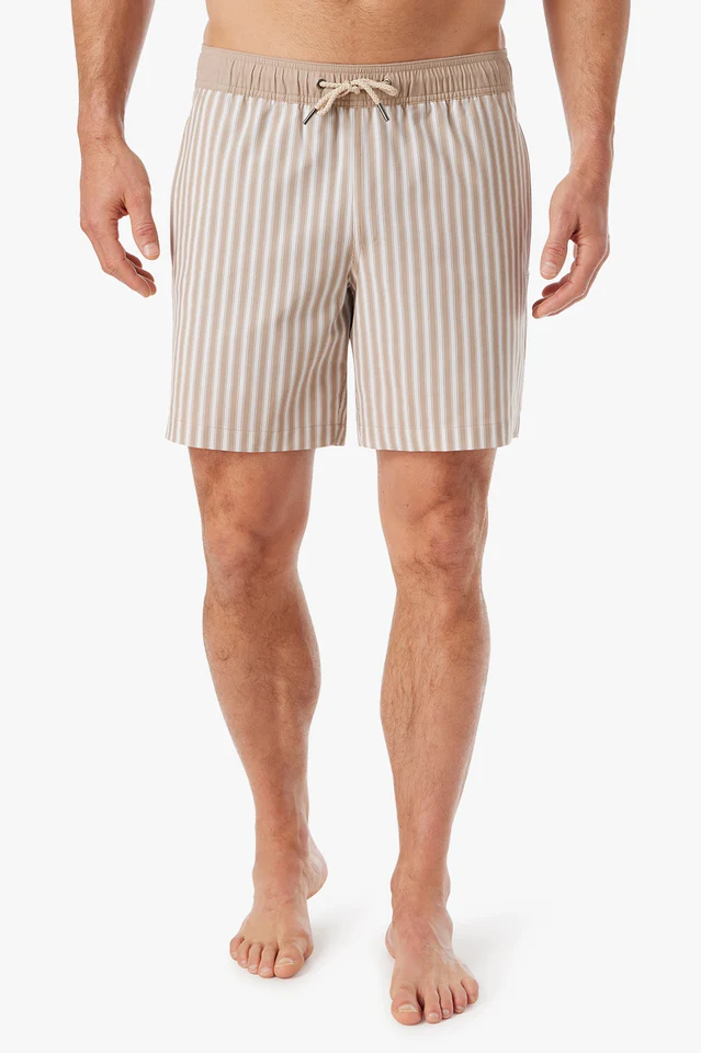 Fair Harbor: Bayberry Seersucker 7" Volley Trunk