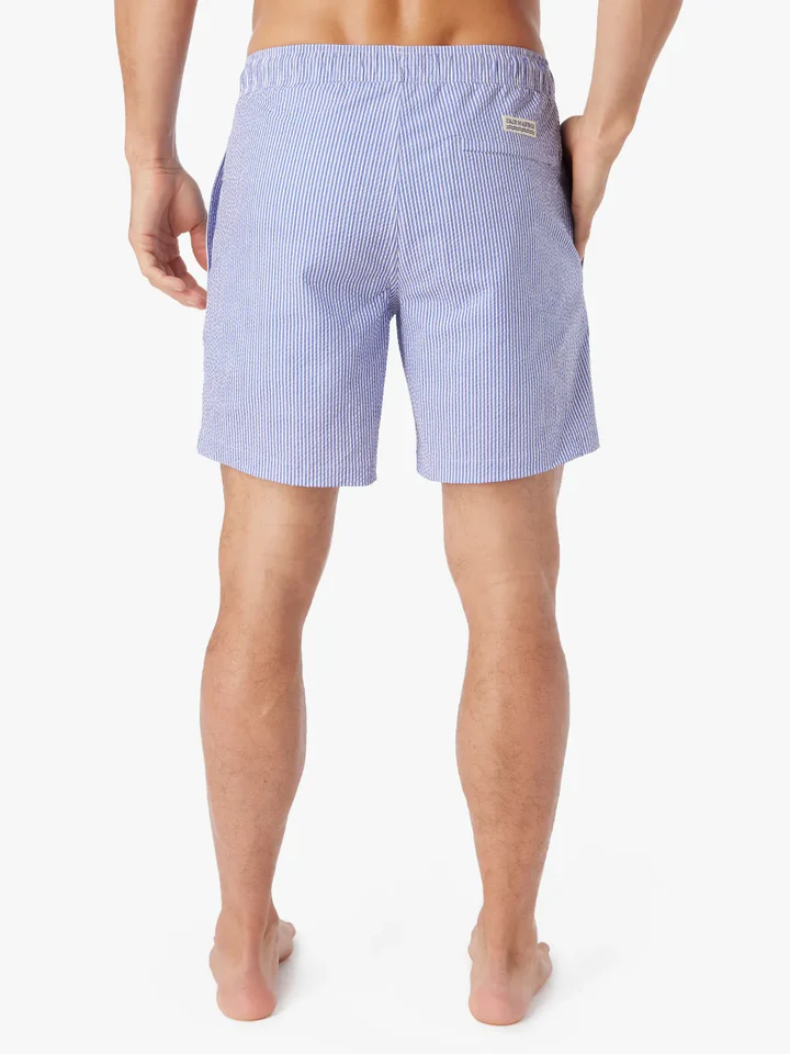 Fair Harbor: Bayberry Seersucker Trunk