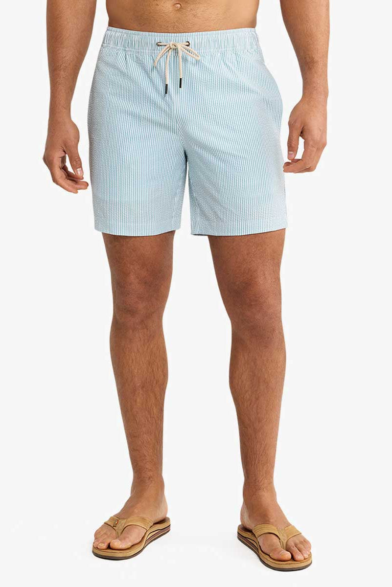Fair Harbor: Bayberry Seersucker Trunk