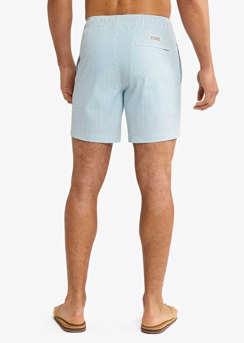 Fair Harbor: Bayberry Seersucker Trunk