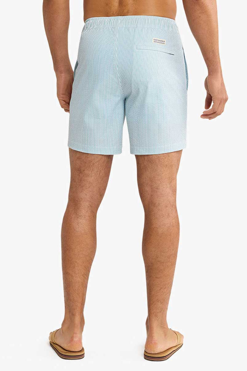 Fair Harbor: Bayberry Seersucker Trunk