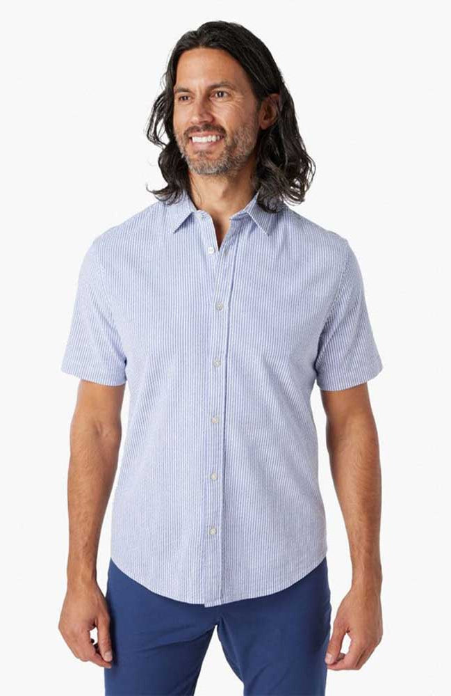 Fair Harbor: The Seersucker Light Blue Shirt