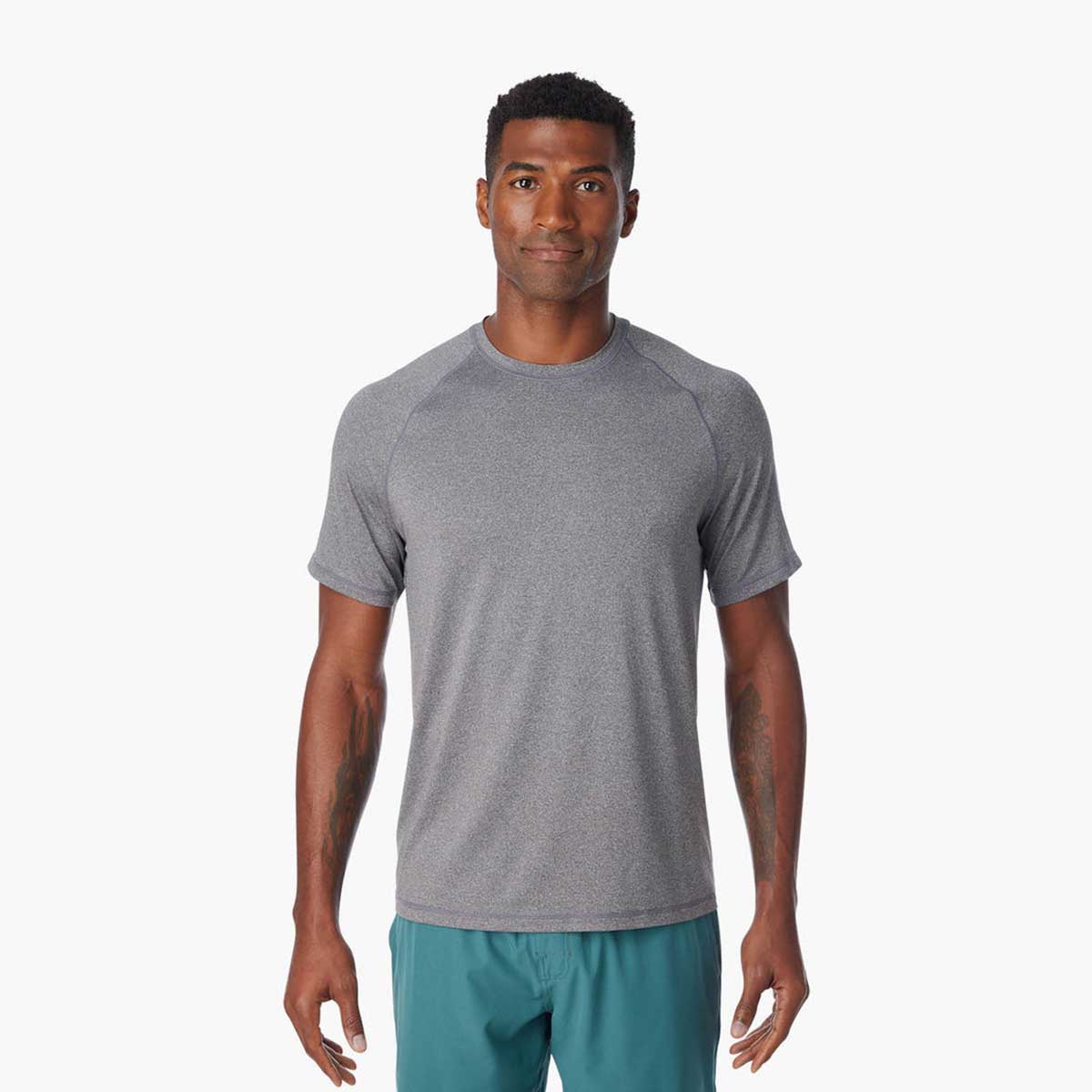 Fair Harbor: The BreezeKnit Charcoal Tee