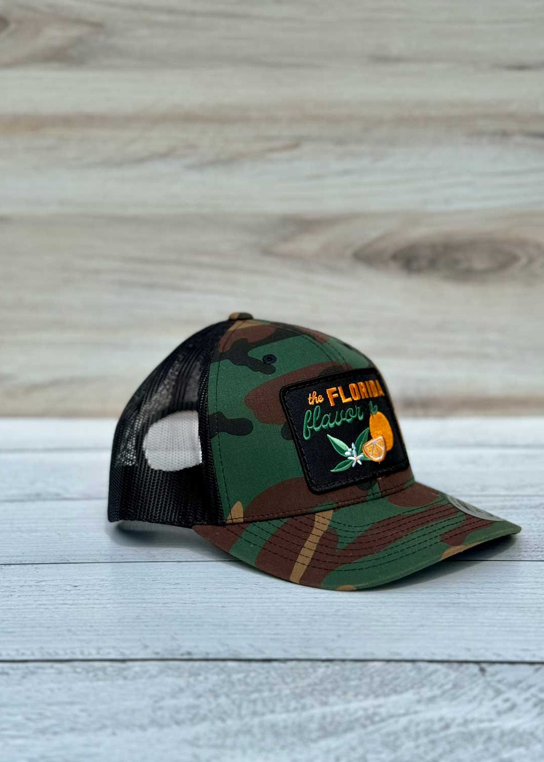 Florida Flavor:  Orange Grove Camo Hat