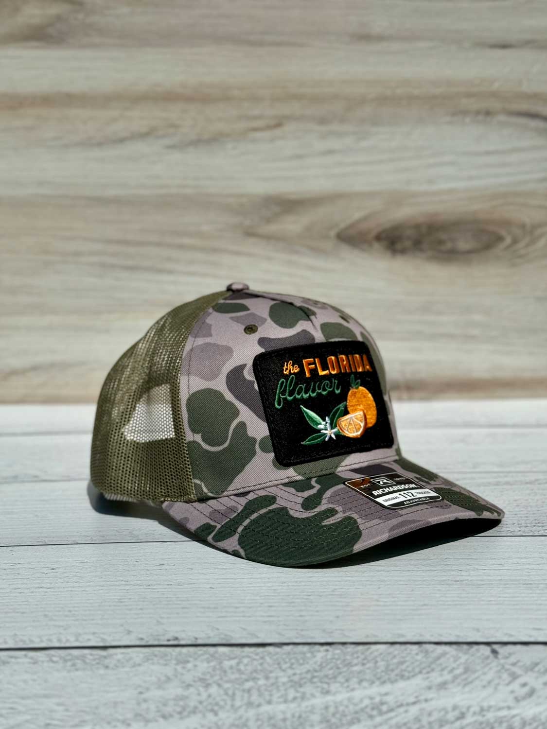 Florida Flavor:  Orange Grove Marsh Camo Hat