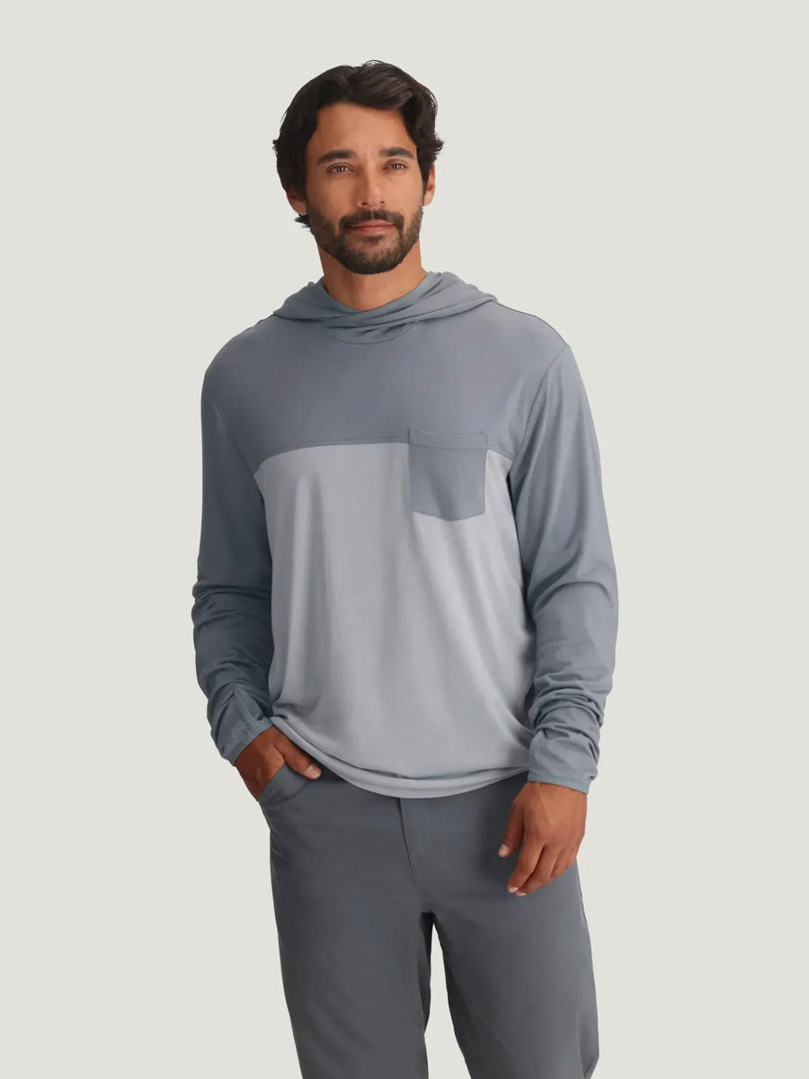 Free Fly: Men's Bamboo Hybrid Hoodie