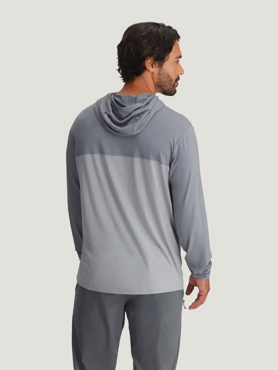 Free Fly: Men's Bamboo Hybrid Hoodie