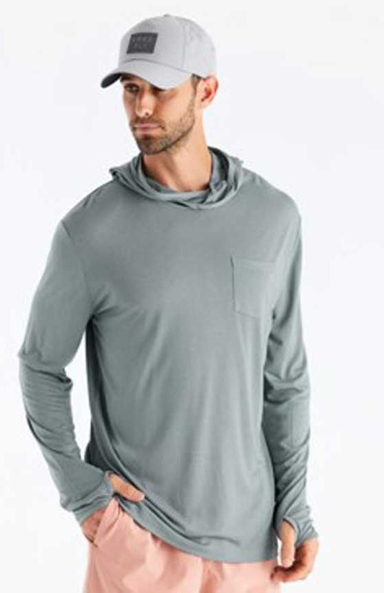 Free Fly: Men's Bamboo Light Weight Hoodie