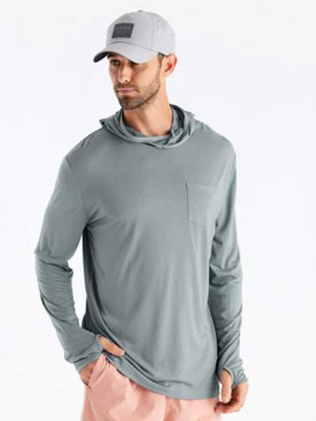 Free Fly: Men's Bamboo Light Weight Hoodie