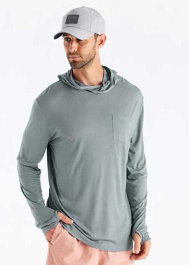 Free Fly: Men's Bamboo Light Weight Hoodie
