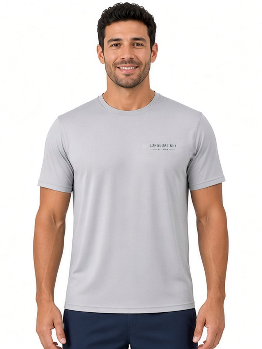Island Daze: Cortez Longboat Key Short Sleeve Rashguard