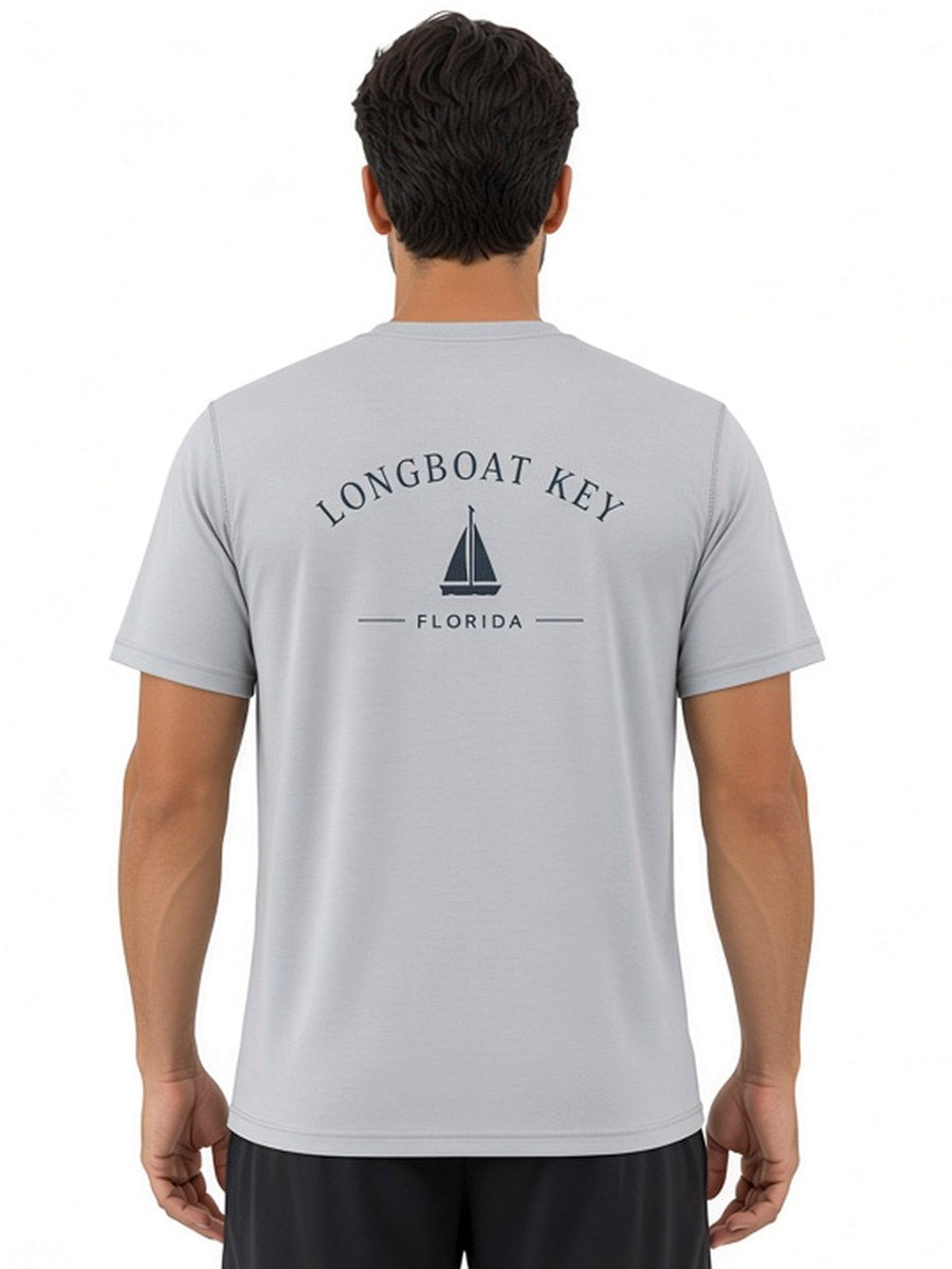Island Daze: Cortez Longboat Key Short Sleeve Rashguard