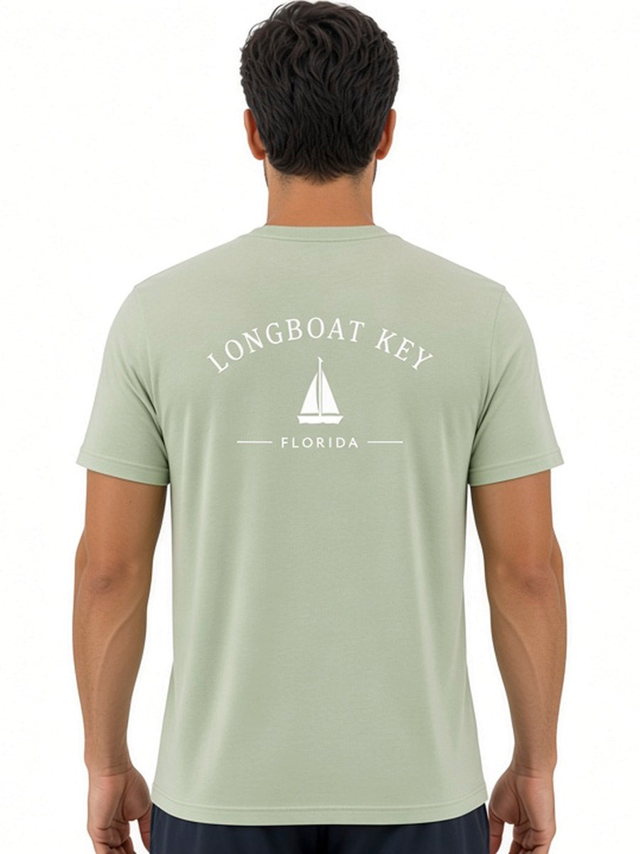 Island Daze: Quin Longboat Key Short Sleeve Rashguard - AVO