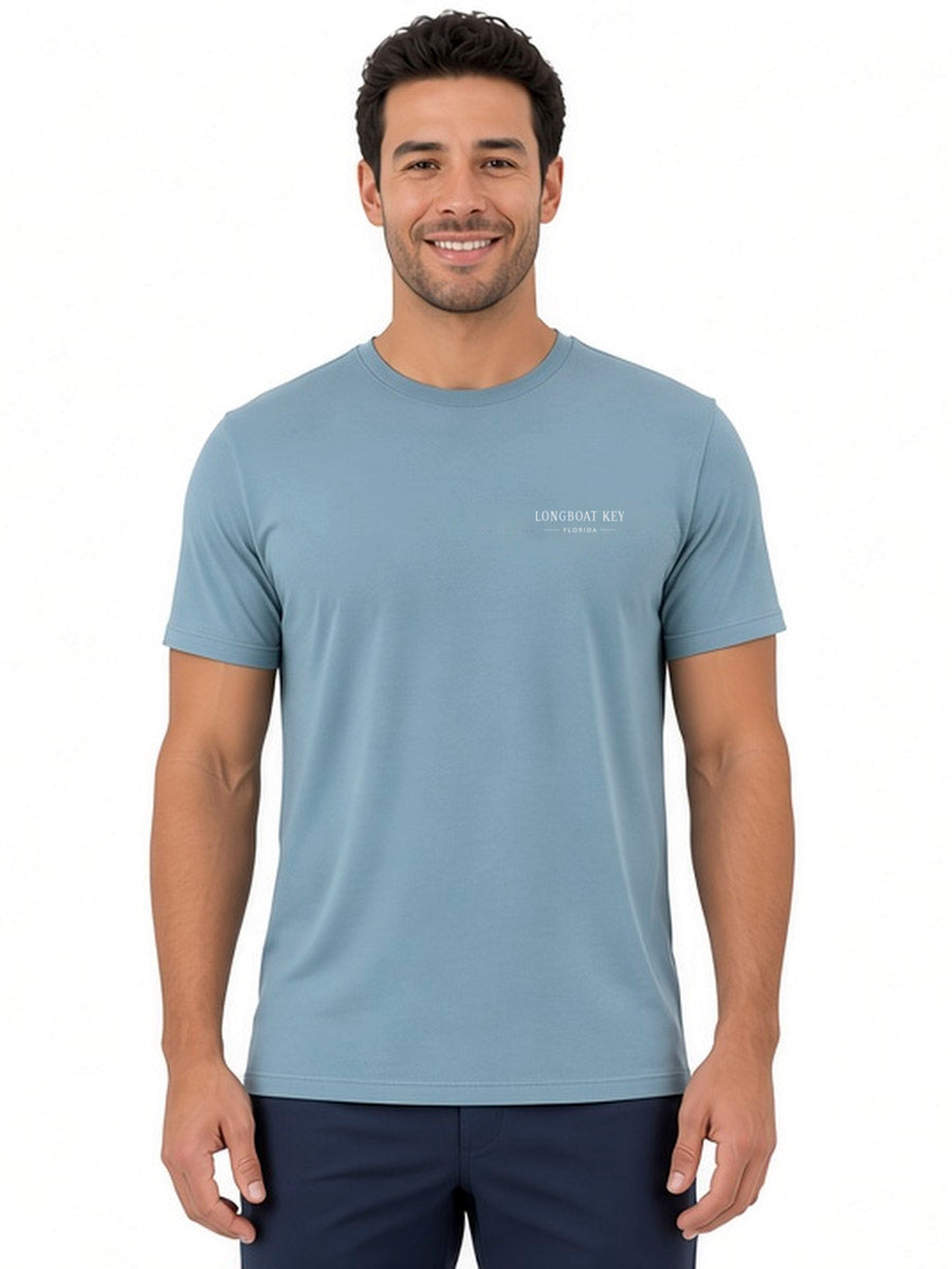 Island Daze: Quin Longboat Key Short Sleeve Rashguard