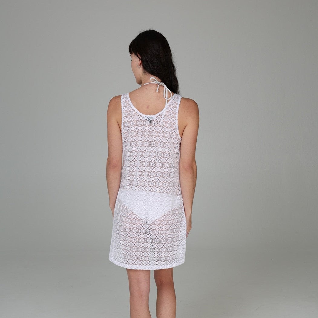 J.Valdi: Diamante Scoop Neck Tank Dress