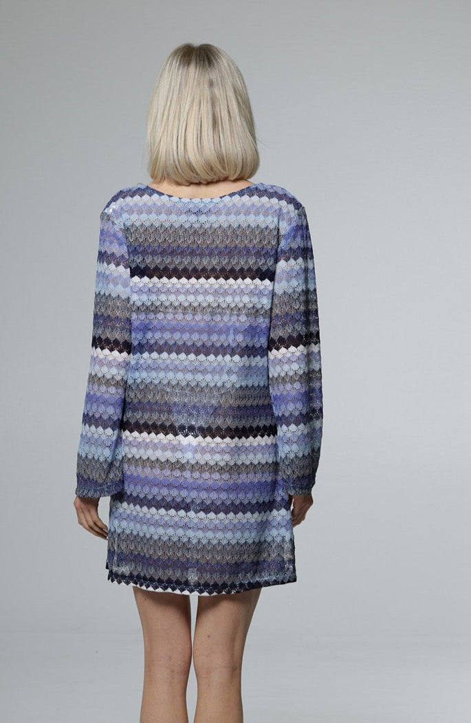 J.Valdi: Praia Bell Sleeve Scoop Neck Tunic