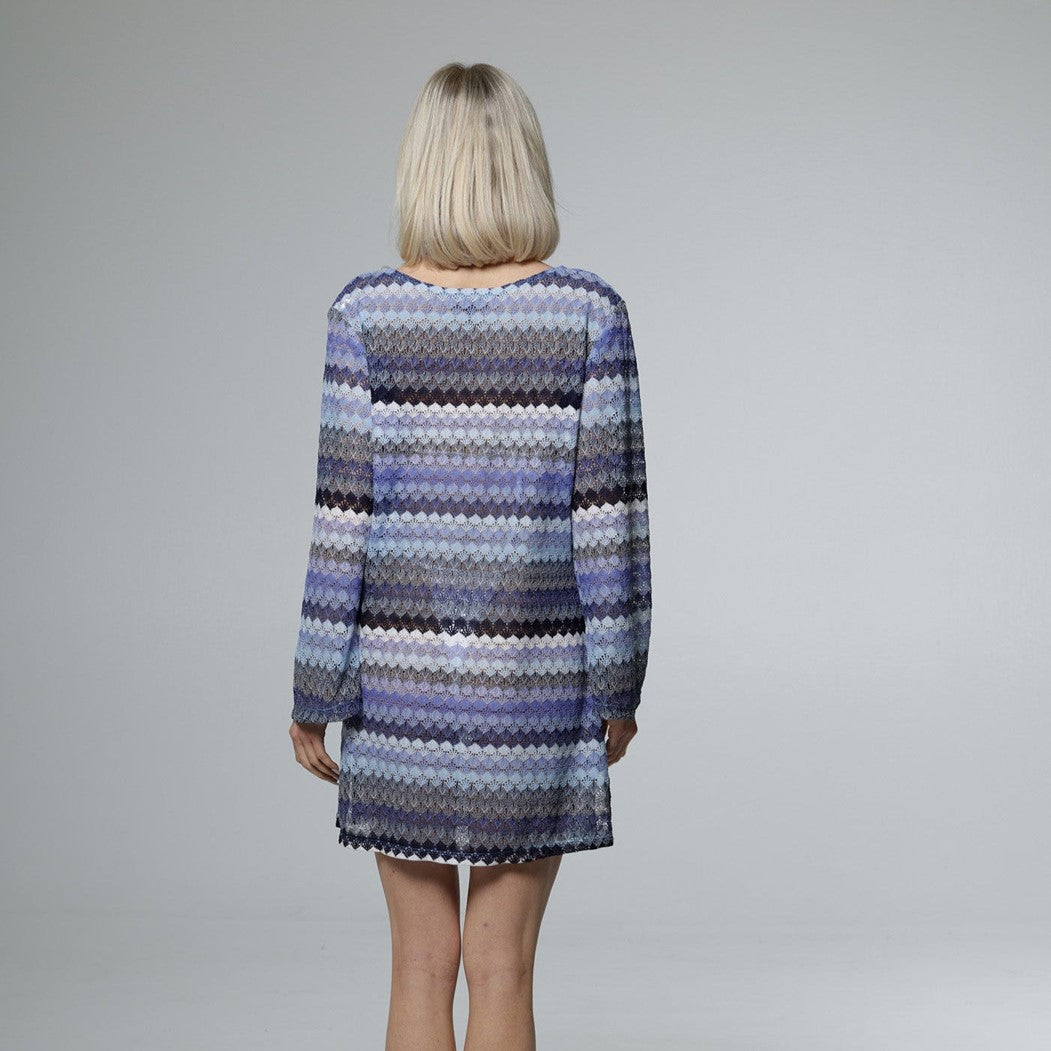 J.Valdi: Praia Bell Sleeve Scoop Neck Tunic