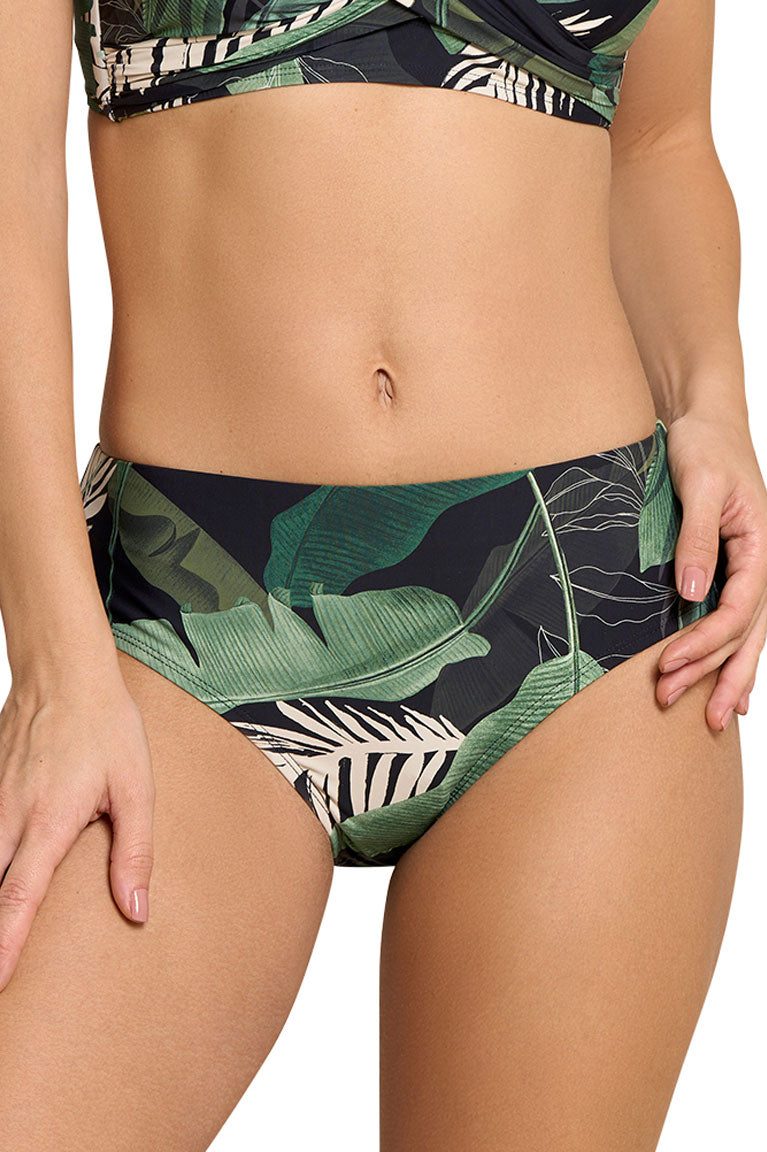 Jantzen: Boho Palms Judy Hipster Bikini Bottom