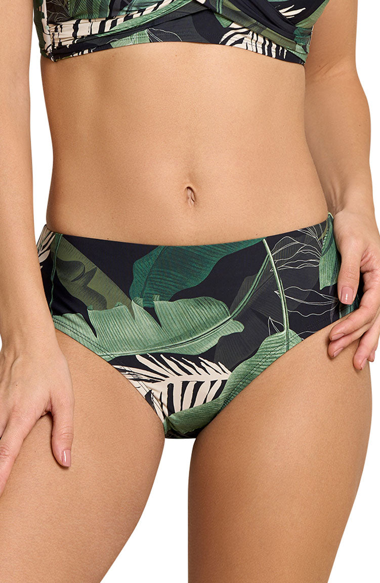 Jantzen: Boho Palms Judy Hipster Bikini Bottom