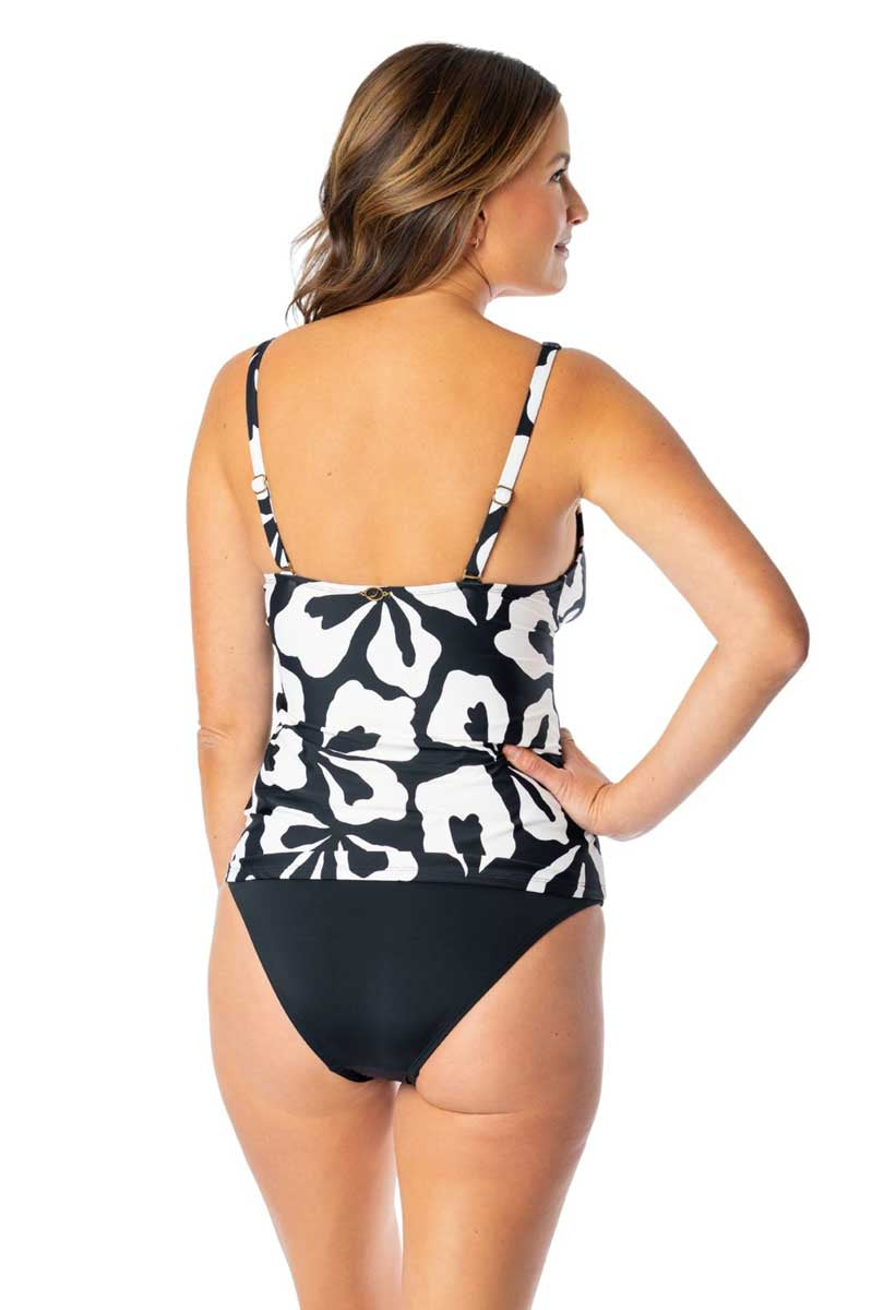 Jantzen: Floral Outline Susana Halter Tankini Top