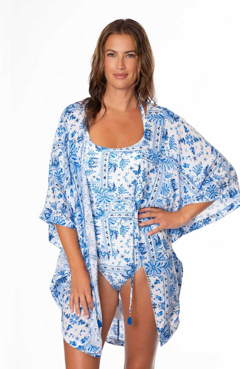 Jantzen :Fresh Fusion Madison Hankerchief Kimono