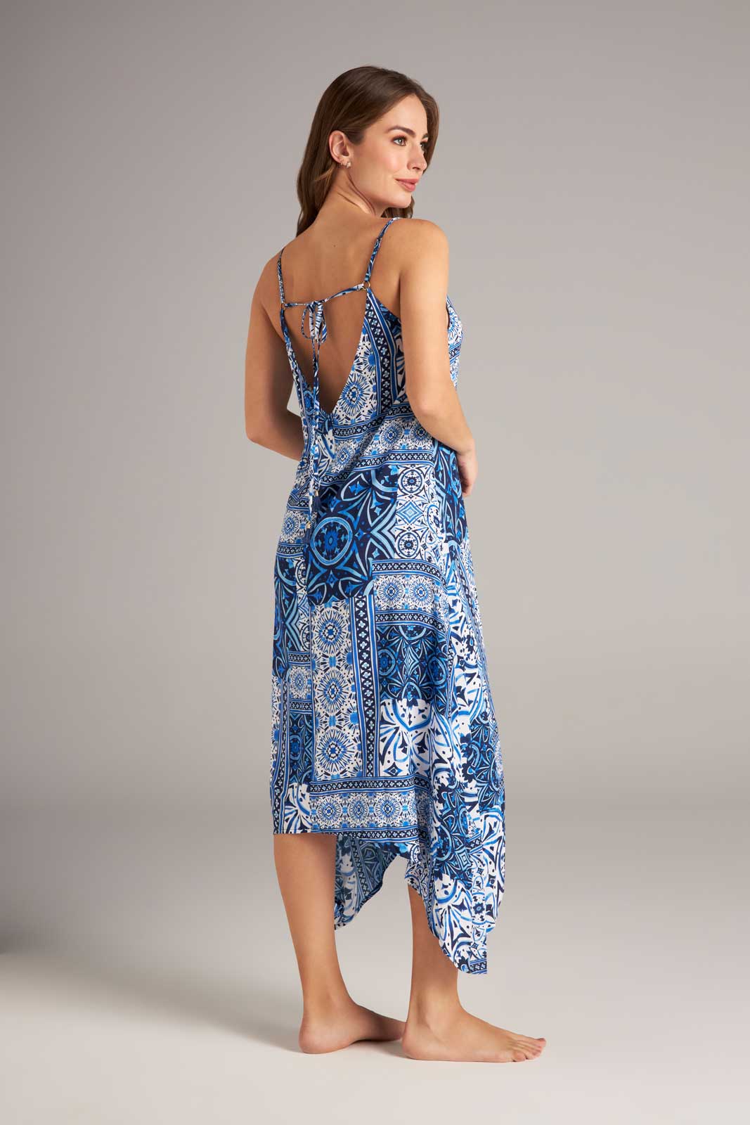 Jantzen: Moroccan Tiles Maggie Scarf Dress