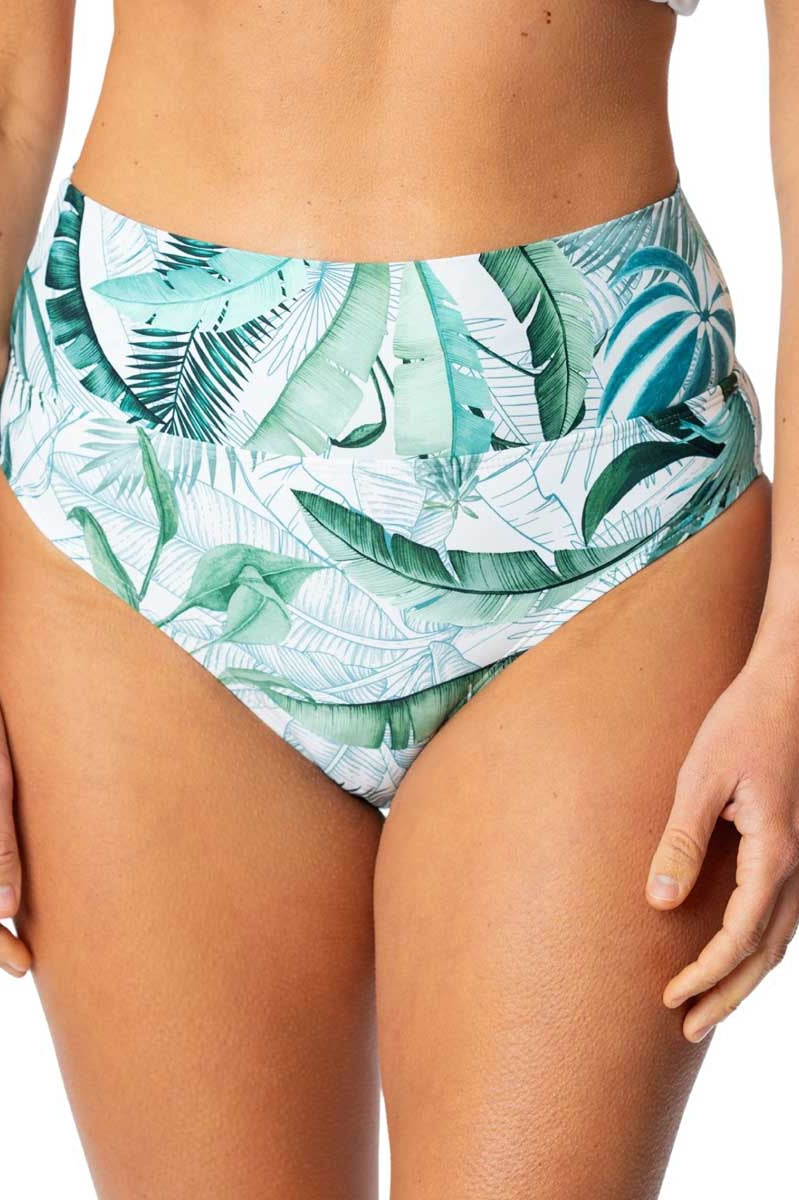 Jantzen: Palm Toile Barabra Convertible Bottom