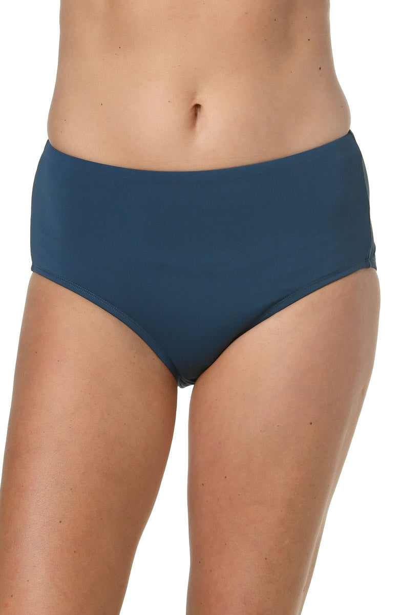Jantzen: Solid Comfort Core Bottom - AZURE