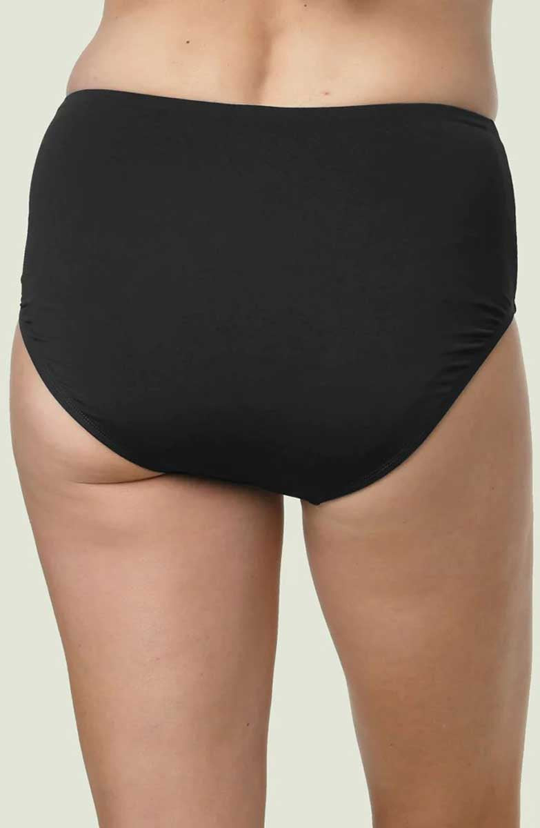 Jantzen: Solid Comfort Core Bottom - BLACK