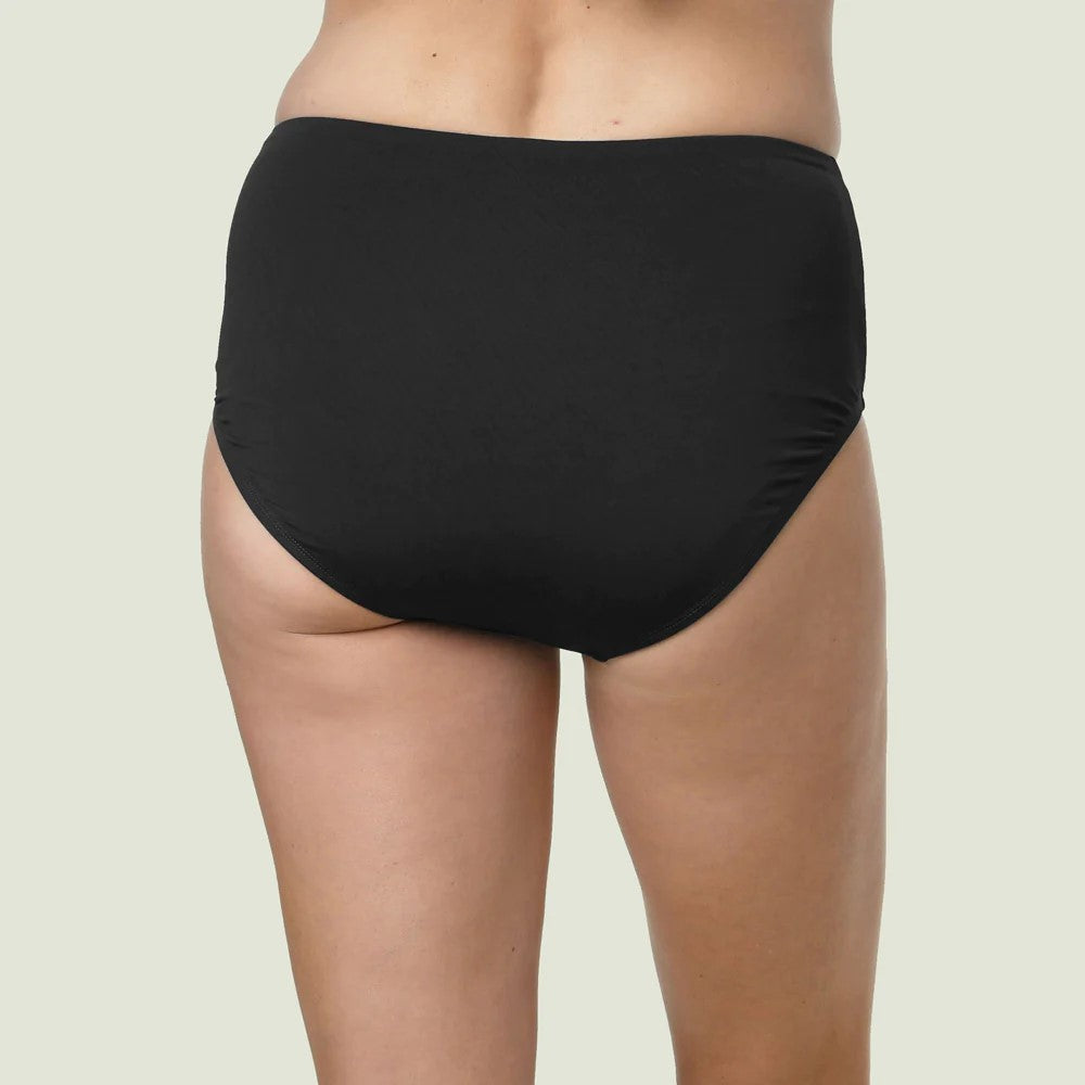 Jantzen: Solid Comfort Core Bottom - BLACK