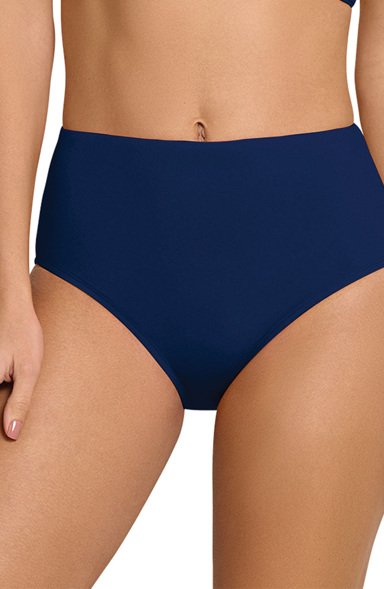 Jantzen: Solid Comfort Core Bottom - PTHNBLUE