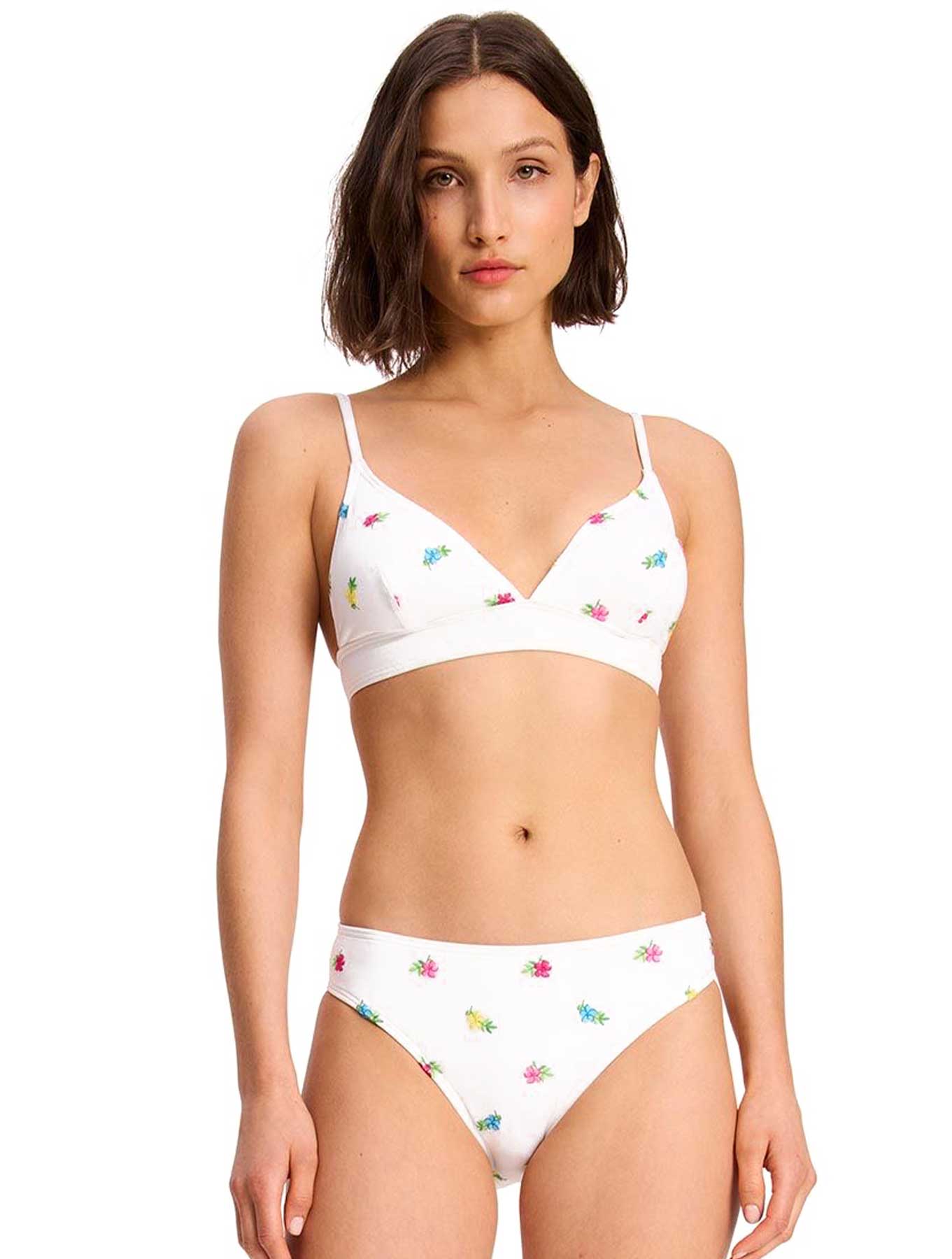 Kate Spade: Sea Garden French Cut Bra Bikini Top