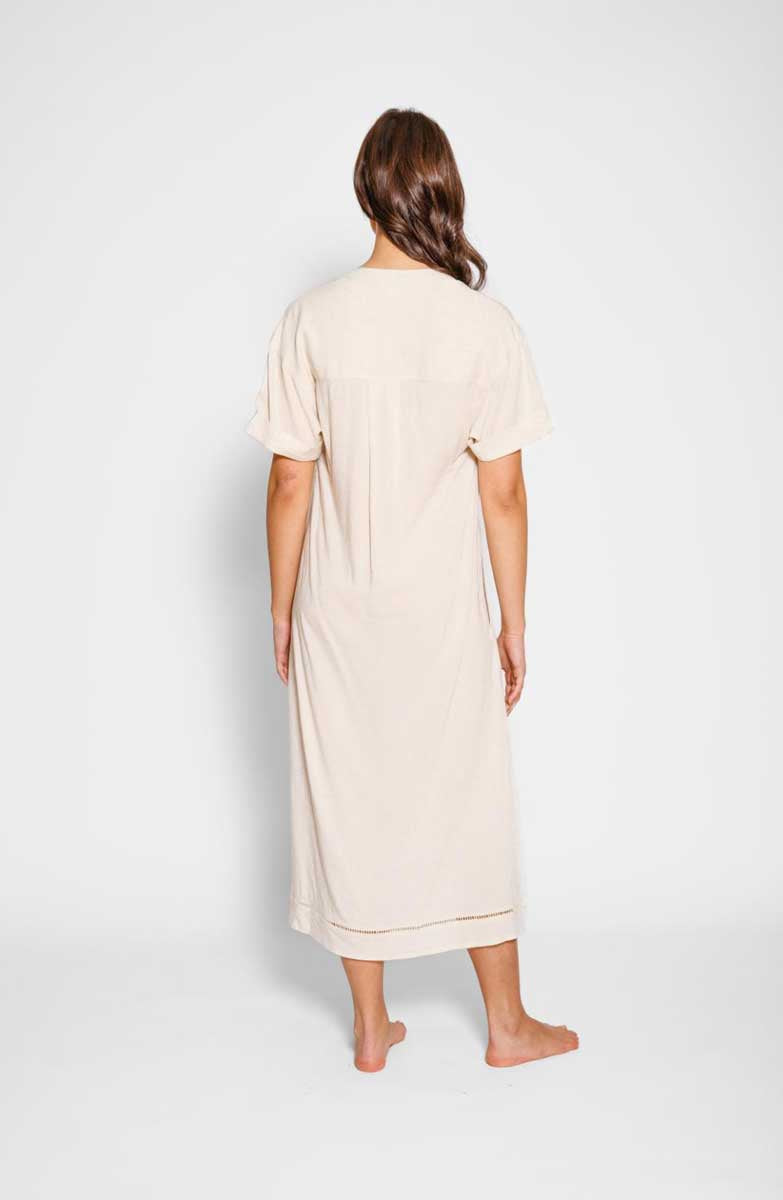 Koy Resort: Capri Travel Solid Midi Dress