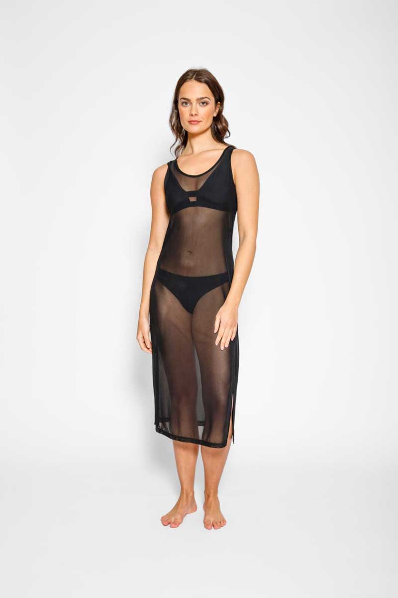 Koy Resort: Escape Mesh Long Tank Dress