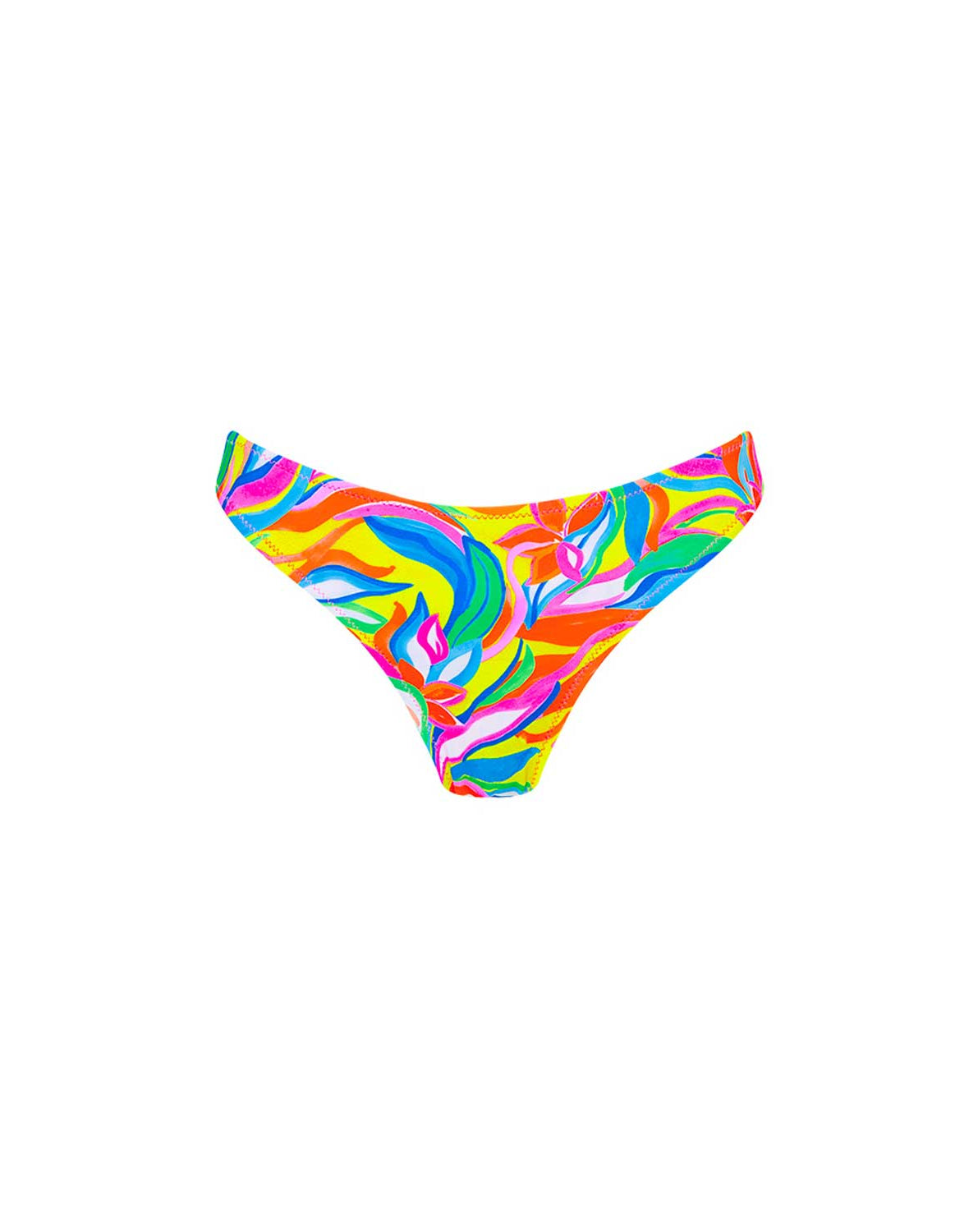 Kulain Kinis: Tropical Illusion Vantage V Full Coverage Bikini Bottom