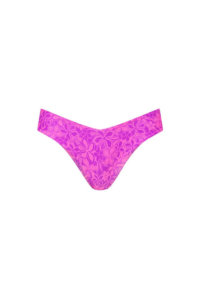 Kulani Kinis: Bubble Berry Cheeky V Bikini Bottom