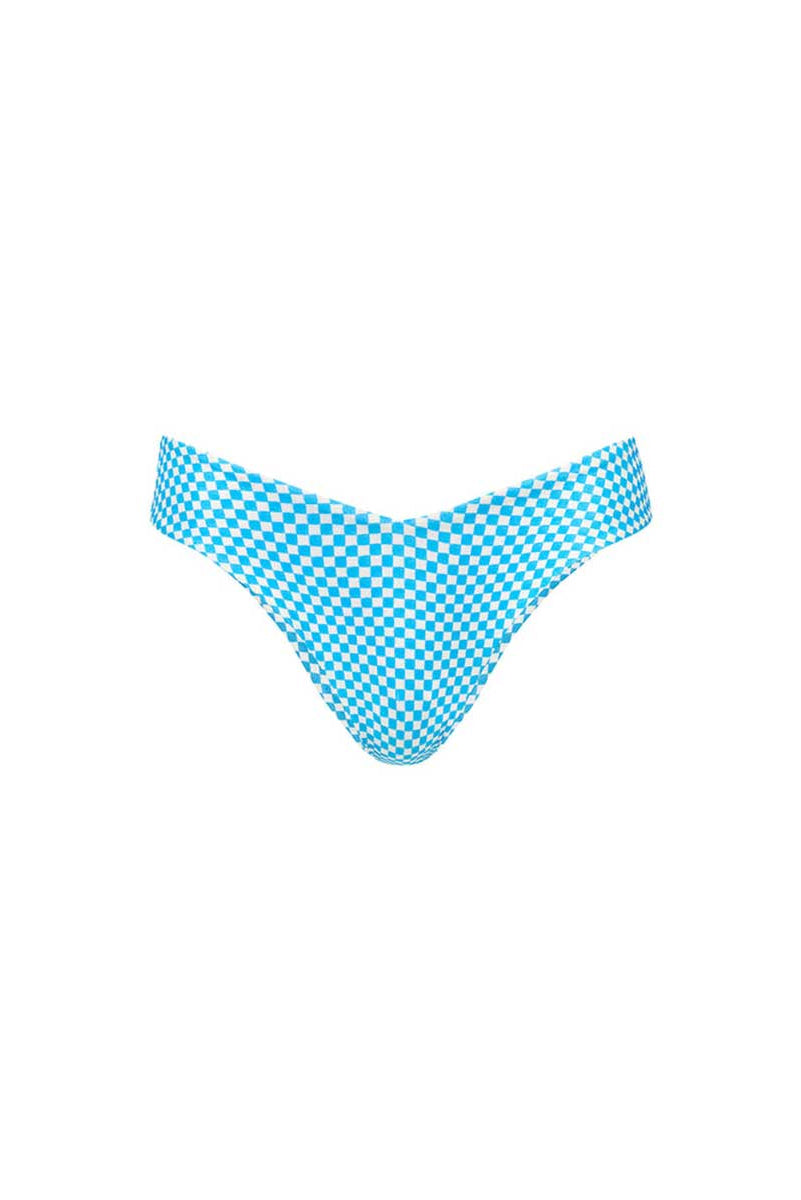 Kulani Kinis: Checkmate Cheeky V Bikini Bottom