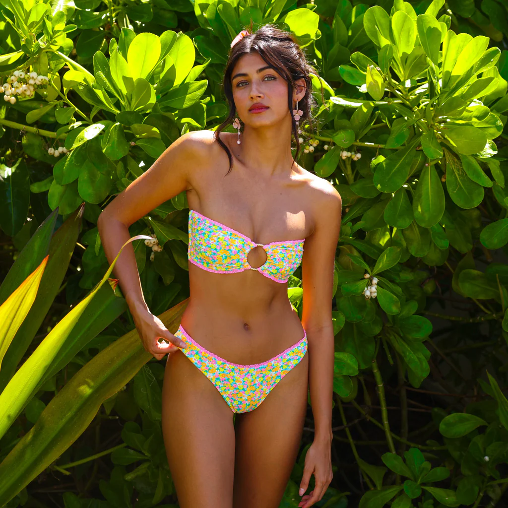 Kulani Kinis: Hula Honey Decorative Full Coverage Bikini Bottom