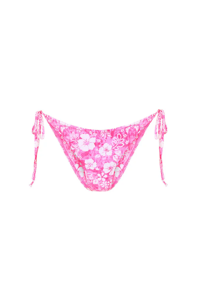 Kulani Kinis: Island Blush Full Coverage Tie Bikini Bottom