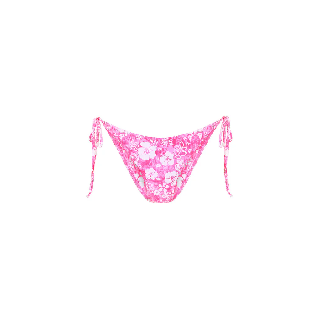 Kulani Kinis: Island Blush Full Coverage Tie Bikini Bottom