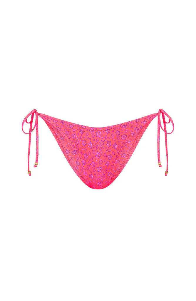Kulani Kinis: Kiss Me Dipped Cheeky Tie Bikini Bottom