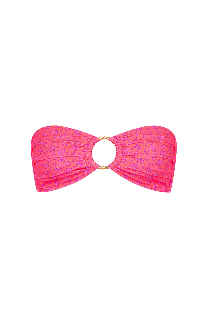Kulani Kinis: Kiss Me Strapless Bandeau Bikini Top