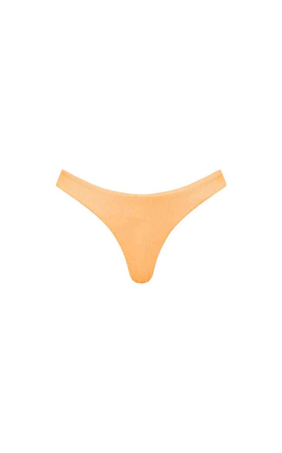 Kulani Kinis: Mango Ribbed Minimal Full Bikini Bottom