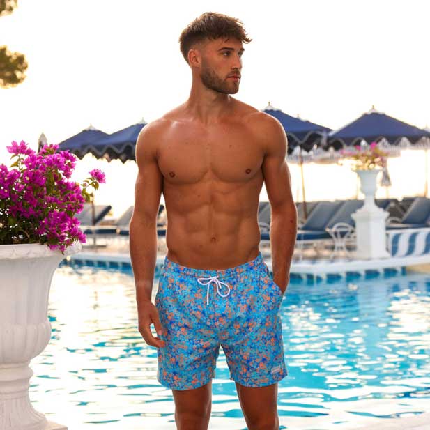 Kulani Kinis: Men's Cream Soda Swim Trunk